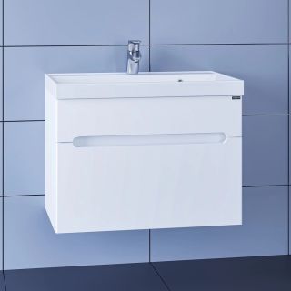 Тумба под раковину СанТа Лондон 224003л 70см белый